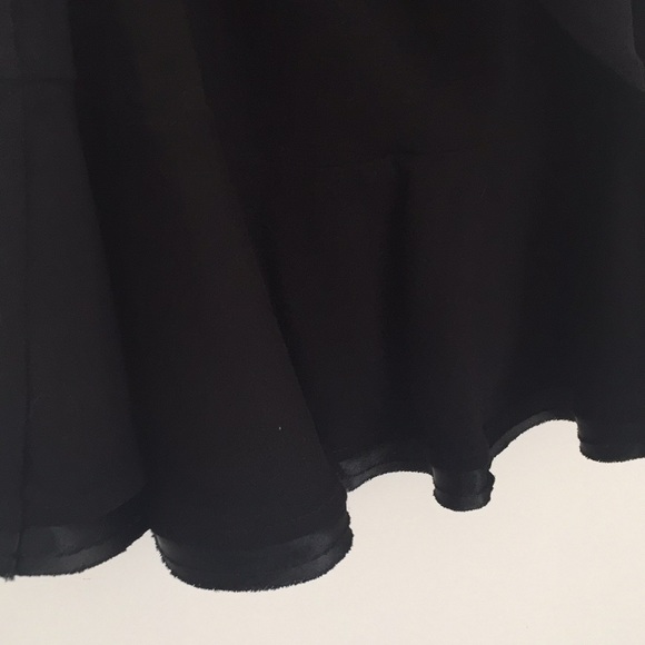 Dress - 95% Ray 5% spandex, black, White House BM. - Picture 3 of 5